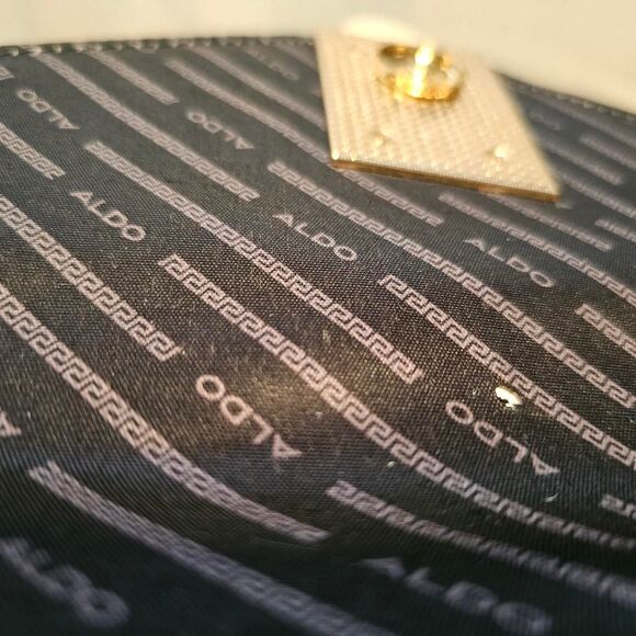 Aldo Women's Cream and Denim Purse - Picture 7 of 7